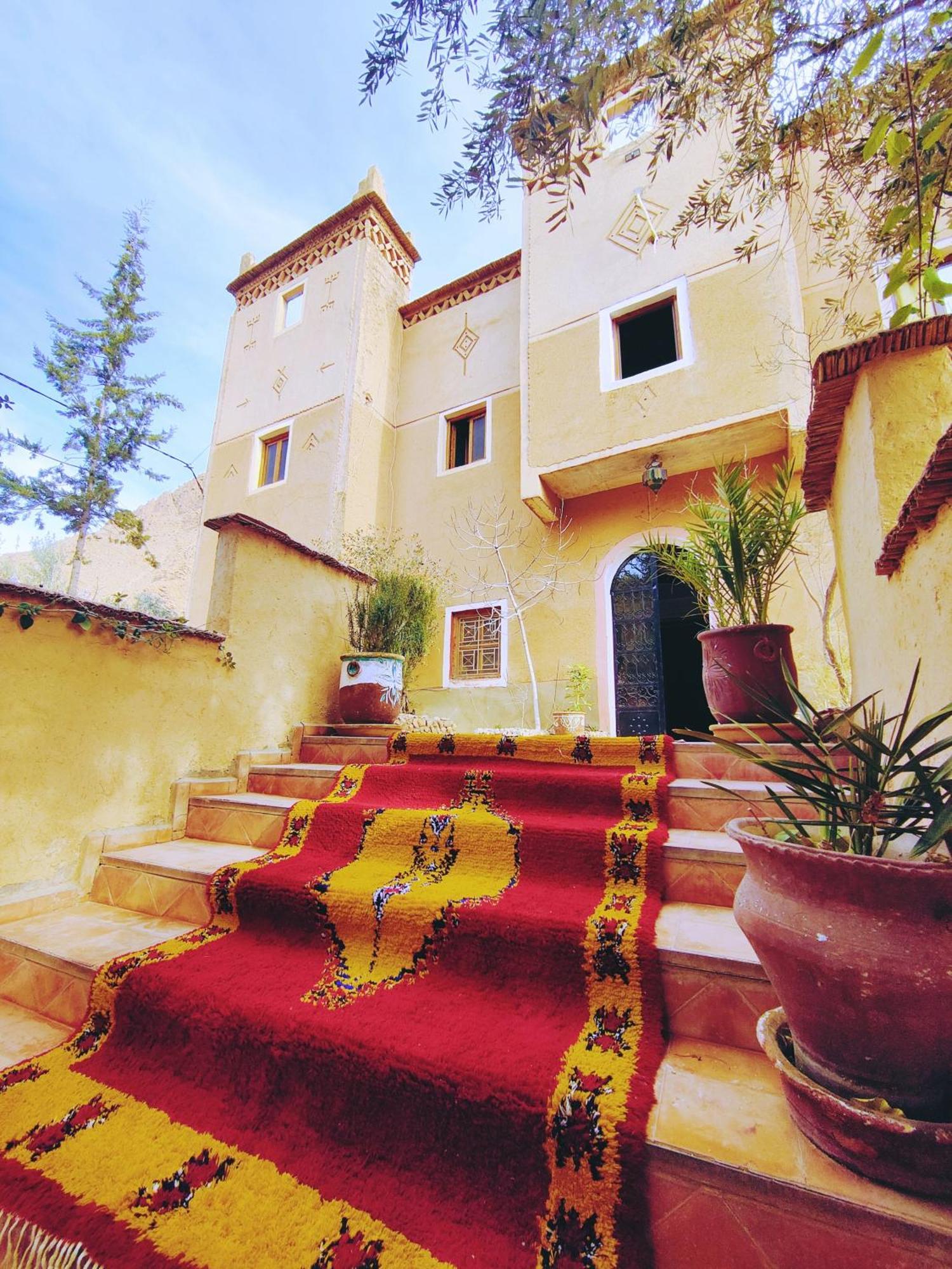 Riad Kasbah Des Roches Akhendachou n'Ait Ouffi Exterior foto