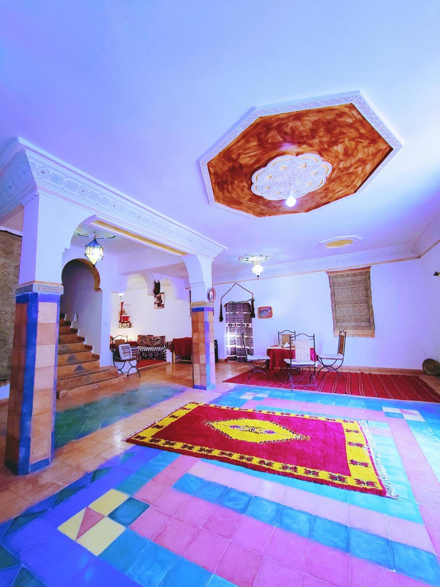 Riad Kasbah Des Roches Akhendachou n'Ait Ouffi Exterior foto