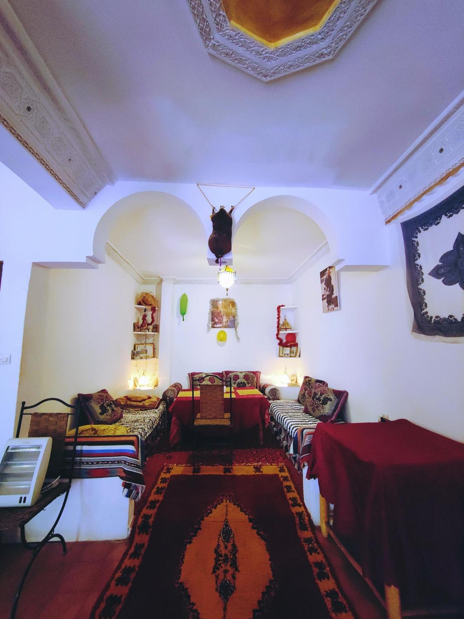 Riad Kasbah Des Roches Akhendachou n'Ait Ouffi Exterior foto