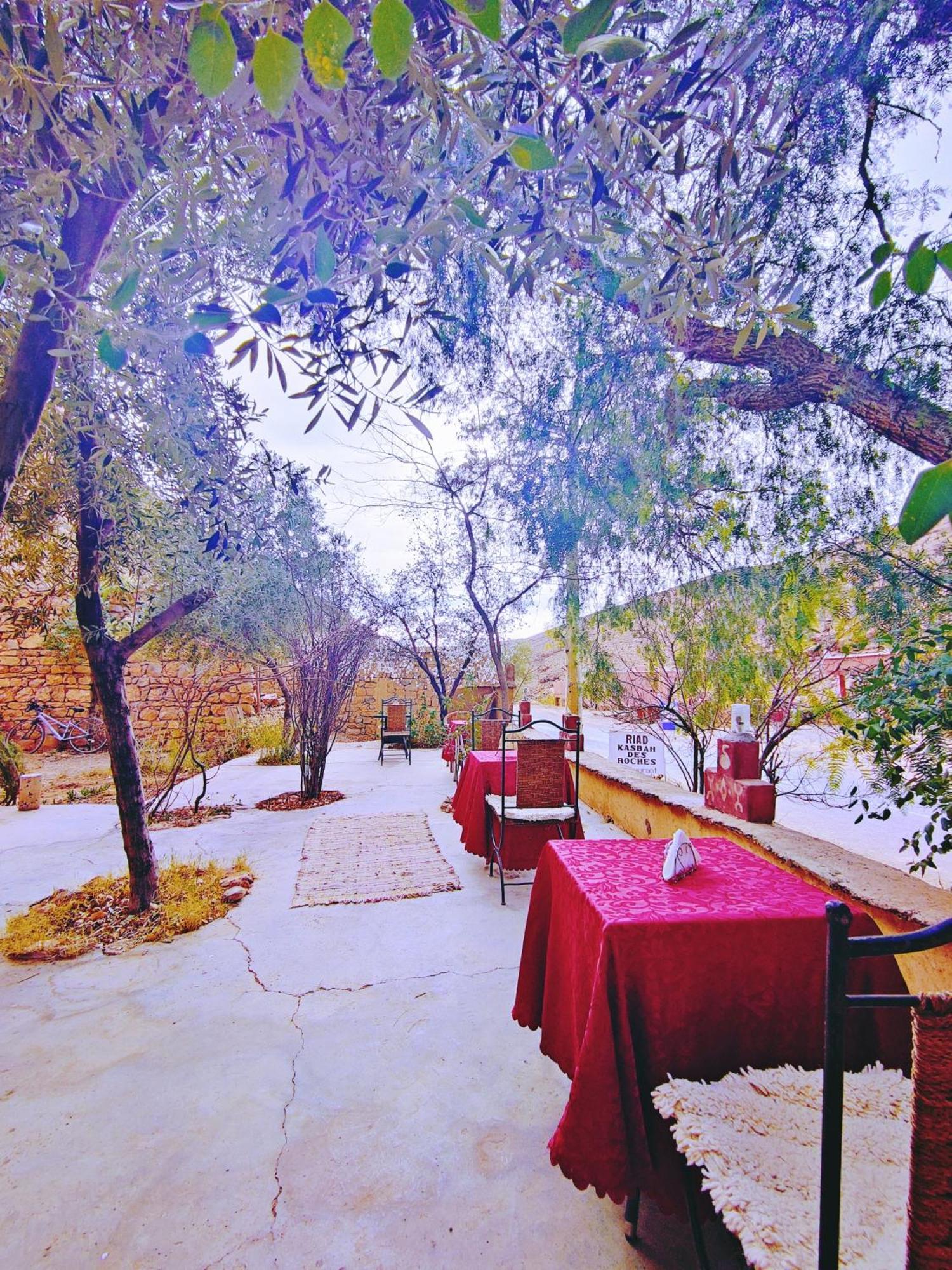 Riad Kasbah Des Roches Akhendachou n'Ait Ouffi Exterior foto