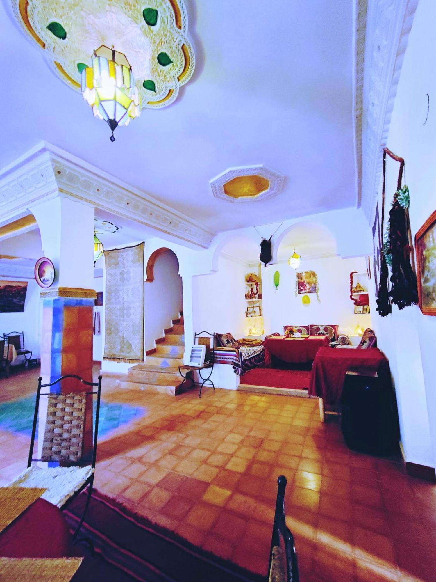 Riad Kasbah Des Roches Akhendachou n'Ait Ouffi Exterior foto